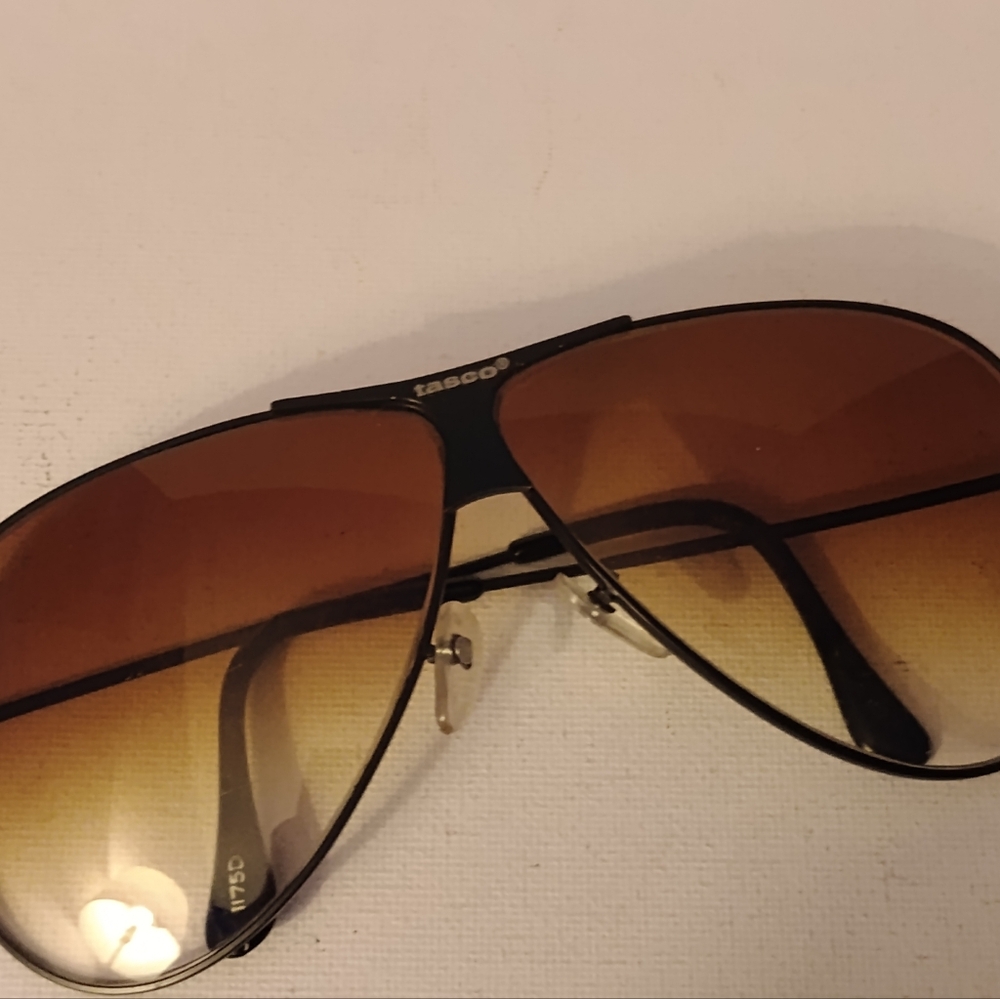 Vintage Tasco Unisex Aviator Sunglasses Japan  NOS